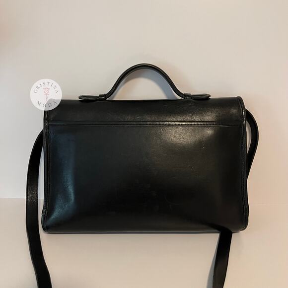 Vintage Coach Avenue Bag 9886 Black USA 1990s - Picture 4 of 10